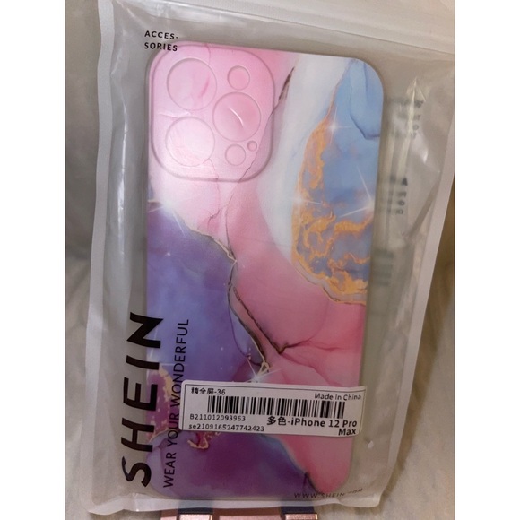 Sparkle Marble Pattern Pink iPhone 12 Pro Max Case 💖 - Picture 11 of 17